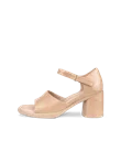 ECCO® Sculpted Sandal LX 55 ādas augstpapēžu sandales sievietēm - Bēšs - O