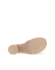 ECCO® Sculpted Sandal LX 55 sandale à talon en cuir pour femme - Beige - S