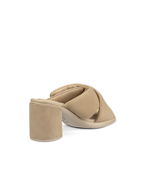 ECCO® Sculpted Sandal LX 55 dame skinnsandal med hæl - Beige - B