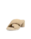 ECCO® Sculpted Sandal LX 55 Dames leren sandaal met hak - Beige - M