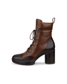 ECCO® Shape Sculpted Motion 55 ankelstøvle i læder til damer - Brun - O