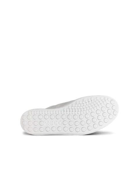 Damskie skórzane sneakersy ECCO® Soft 60 - Biały - S