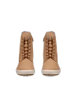 ECCO® Soft 7 Tred dame halvhøy støvel skinn - brun - Front_Pair