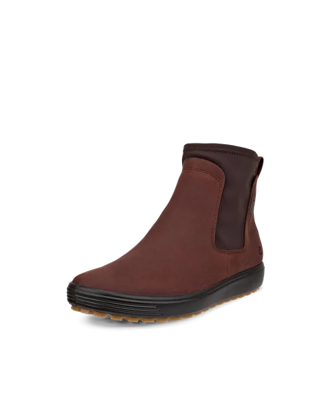 ECCO® Soft 7 Tred bottes Chelsea en Gore-Tex pour femme - Marron - M