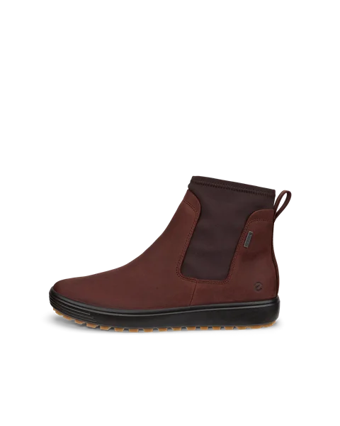 ECCO® Soft 7 Tred Chelseaboots med Gore-Tex dam - Brun - O