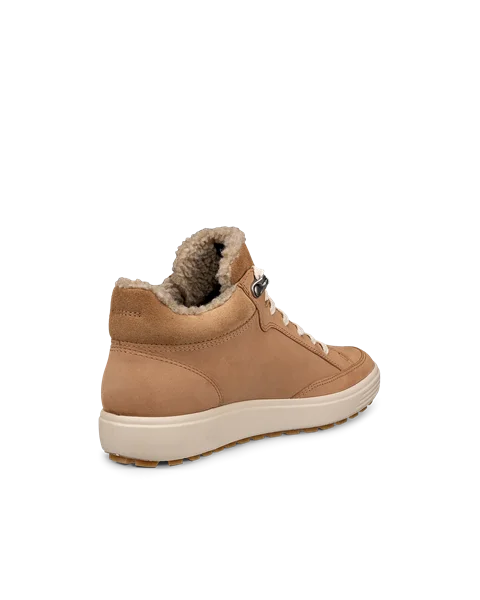 ECCO® Soft 7 Tred mellemhøj Gore-Tex støvle i nubuck til damer - Brun - B