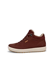 ECCO® Soft 7 Tred Halvhög känga i nubuck med Gore-Tex dam - Brun - O