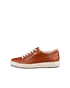 Women's ECCO® Soft 7 Leather Trainer - Brown - O