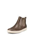 Women's ECCO® Soft 7 Leather Chelsea Boot - Brown - M