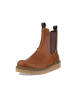 Women's ECCO® Staker Leather Chelsea Boot - Brown - M