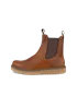 Women's ECCO® Staker Leather Chelsea Boot - Brown - O