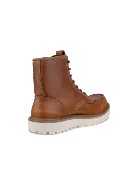 ECCO® Staker női bőr bakancs - Barna - B