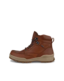 Women's ECCO® Track 25 Leather Gore-Tex Mid-Cut Boot - Brown - O