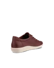 Women's ECCO® Soft 2.0 Nubuck Walking Shoe - Claret - B