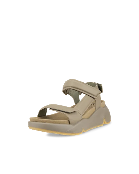 ECCO® Chunky Sandal sandale chunky en cuir pour femme - Vert - M