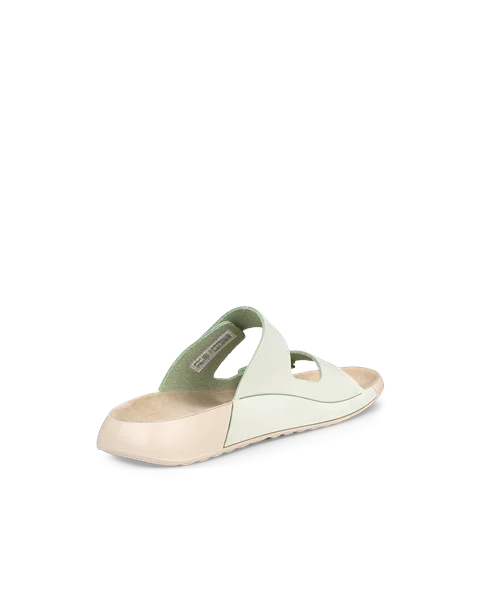 ECCO® Cozmo ženske sandale od nabuka s dvjema trakama - zelena - B