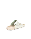 ECCO® Cozmo sandale en nubuck deux brides pour femme - Vert - B