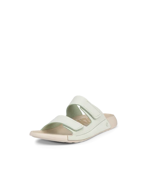ECCO® Cozmo sandaler i nubuck med to remme til damer - Grøn - M