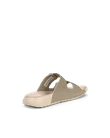 ECCO® Cozmo ženske kožne sandale s dvjema trakama - zelena - B