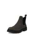 Women's ECCO® Grainer Suede Chelsea Boot - Green - M