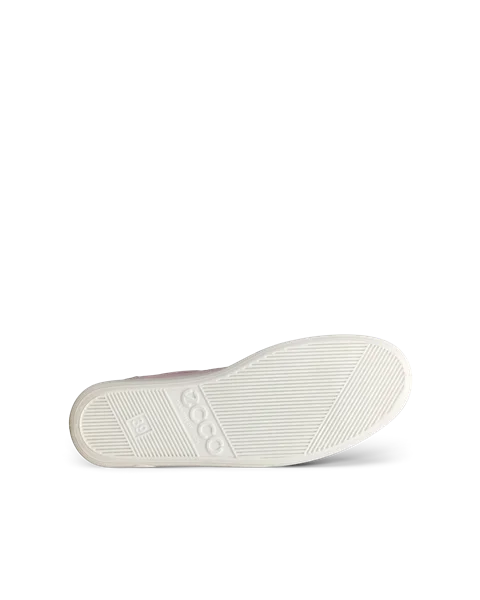 ECCO® Soft 2.0 chaussures de marche en cuir pour femme - Pink - S