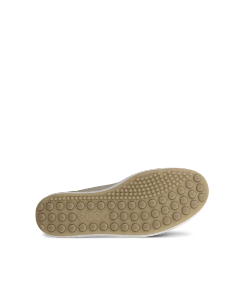 Ženski usnjeni ležerni čevlji ECCO® Soft 7 - Zelena - S