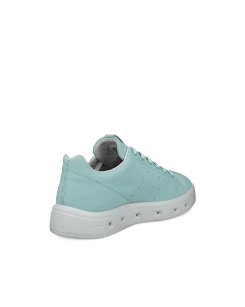 Women's ECCO® Street 720 Nubuck Gore-Tex Trainer - Green - B