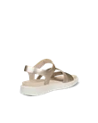 ECCO® Flowt Damen Flache Ledersandale - Gold - B