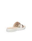 Women's ECCO® Flowt Leather Slider - Gold - B