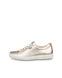 ECCO® Soft 7 Damen Sneaker aus Nubukleder - Gold - O