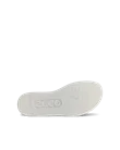 ECCO® Flowt ženske kožne ravne sandale - siva - S