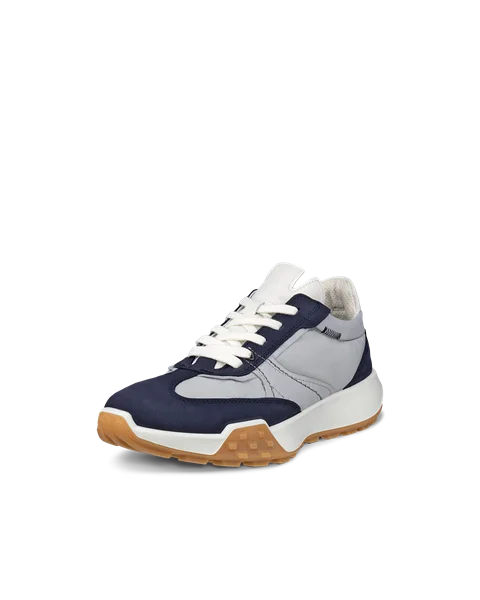 ECCO® Retro Sneaker Dames leren sneaker - Grijs - M