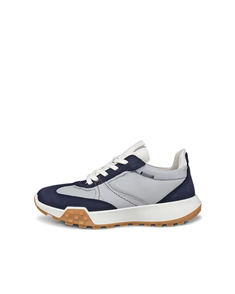 ECCO® Retro Sneaker Dames leren sneaker - Grijs - O