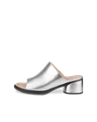ECCO® Sculpted Sandal LX 35 női bőr mule papucs - Ezüst - O