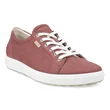 ECCO® Soft 7 sneakers i nubuck til damer - Rød - Main