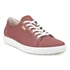 Damskie skórzane sneakersy ECCO® Soft 7 - Czerwony - Main