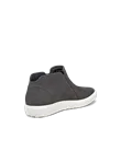 Women's ECCO® Soft 7 Nubuck Zip Bootie - Grey - B