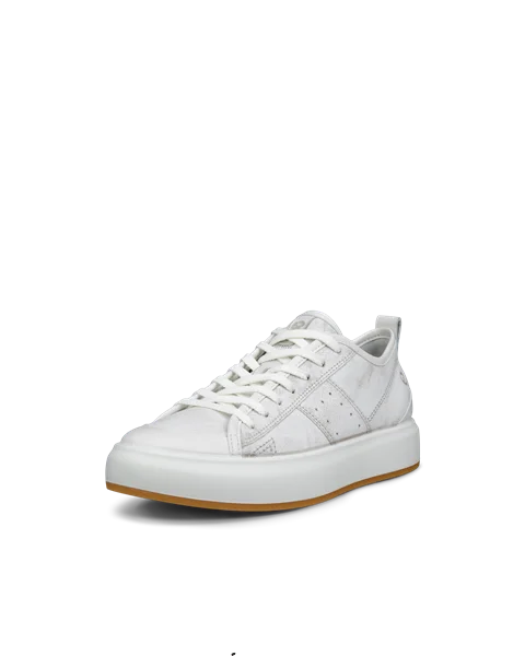 ECCO® Street Ace Skinnsneaker dam - grå - M