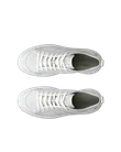 ECCO® Street Ace női bőr sneaker - Szürke - Top_Left_Pair