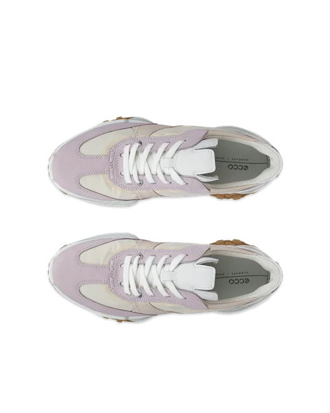 ECCO® Retro Sneaker sneakers i læder til damer - Flerfarvet - Top_Left_Pair