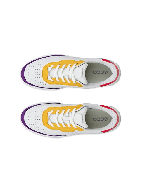 ECCO® Street Court dame sneakers skinn - flerfarget - Top_Left_Pair