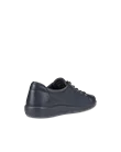 Women's ECCO® Soft 2.0 Leather Walking Shoe - Navy - B