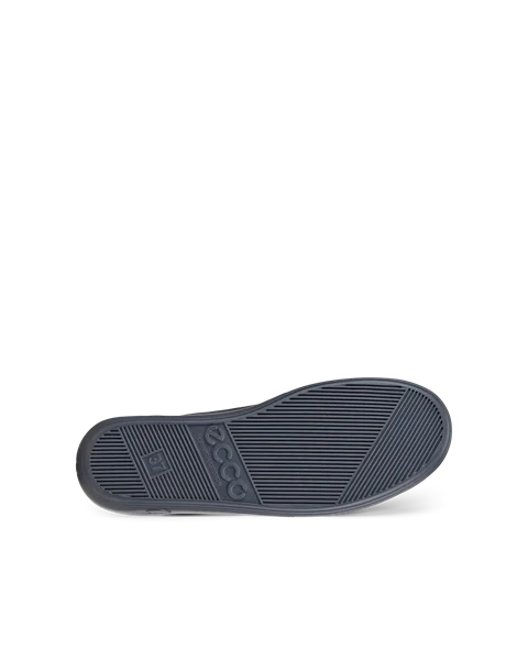 Damskie skórzane sneakersy ECCO® Soft 2.0 - Granatowy - S