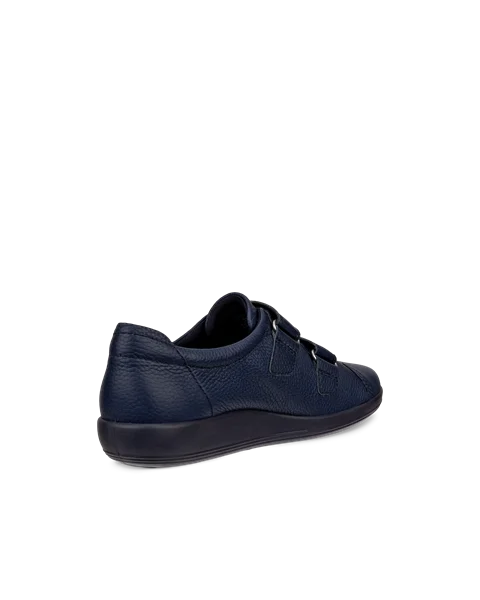 ECCO® Soft 2.0 dame fritidssko skinn - Marineblå - B