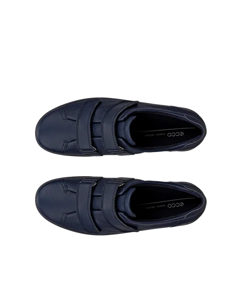 ECCO® Soft 2.0 dame fritidssko skinn - Marineblå - Top_Left_Pair