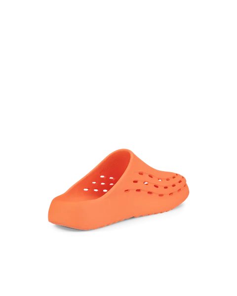 ECCO® Cozmo Slide női bőrpapucs - Narancs - B