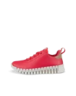 ECCO® Gruuv női bőr sneaker - Rózsaszín - O