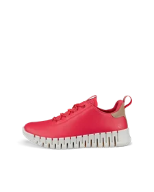 ECCO® Gruuv Dames leren sneaker - Pink - O