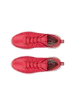 ECCO® Gruuv női bőr sneaker - Rózsaszín - Top_Left_Pair