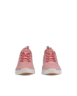 ECCO® Gruuv dame sneakers nubuk - Pink - Front_Pair